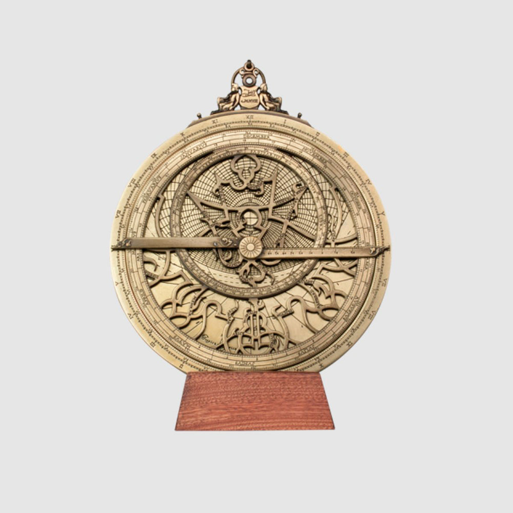 Astrolabio Planisférico , Replica Histórica, Objeto de Coleccionista, para amates de la Ciencia y la Astronomía