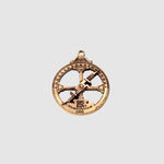Broche, Miniatura,Astrolabio Naútico, Hemisferium , Bisutería.elegante,complemento