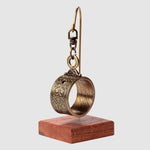 Miniatura Reloj de Sol sobremesa, Exclusivo objeto de colección, Reloj Solar, Anillo de Altura, Bisuteria con ciencia