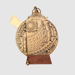 Nocturlabio-Hemisferium, Reloj de sol, Instrumento navegación, Observación Astronómica, Artesanía para coleccionistas